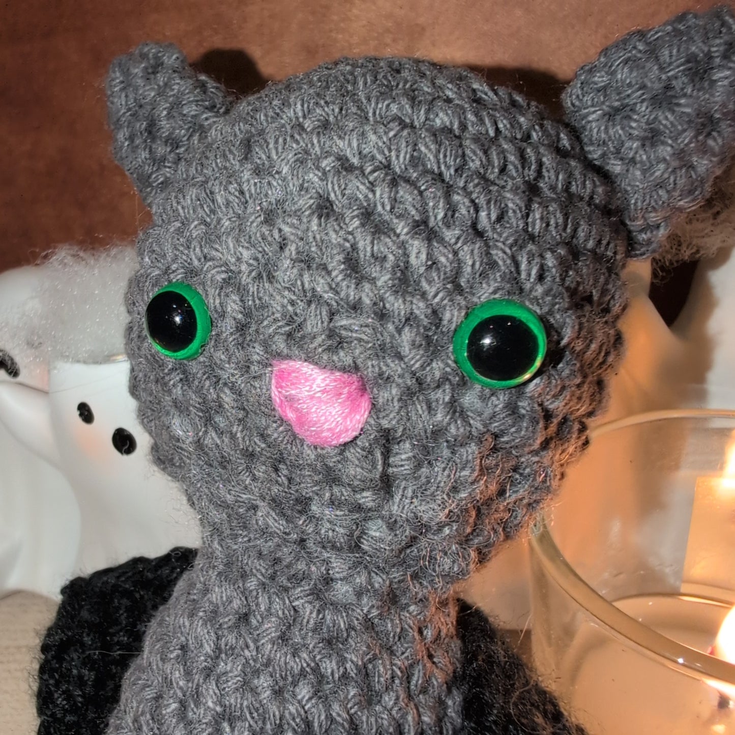 Crochet Bat - Handmade by Ferrol Creates