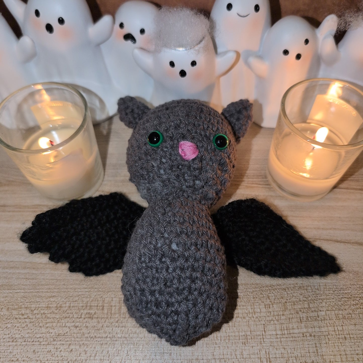 Crochet Bat - Handmade by Ferrol Creates